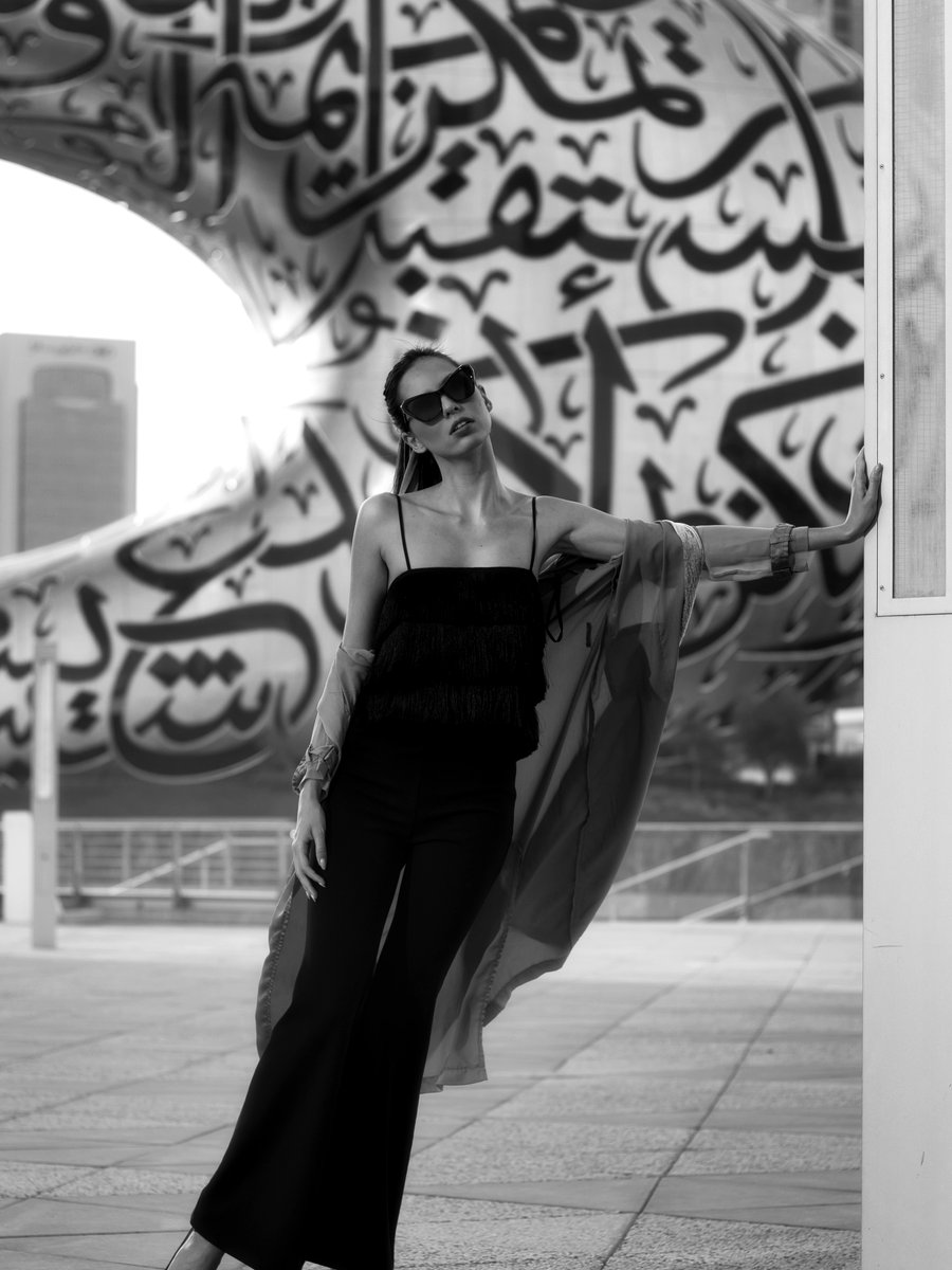 Fashion editorial shot in Dubai